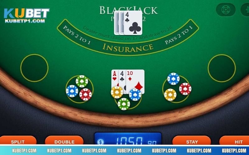 Luật chơi Blackjack Kubet chi tiết nhất