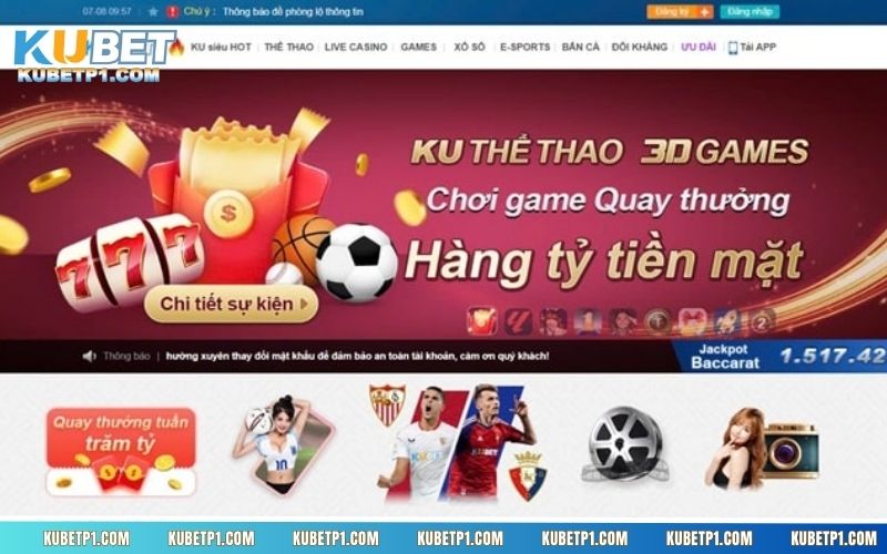 Kubet không yêu cầu bất kỳ khoản phí nào khi bạn truy cập trang web